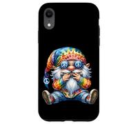 Groovy Hippie GNOME with Harmonica for Adults Funny Dad Life Coque pour iPhone XR