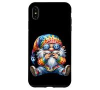 Groovy Hippie GNOME with Harmonica for Adults Funny Dad Life Coque pour iPhone XS Max