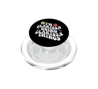 Groovy Im Clarissa Doing Clarissa Things Funny Fête des Mères PopSockets PopGrip pour MagSafe