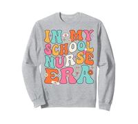 Groovy in My School Nurse Era Graduation des écoles d'infirmières Sweatshirt