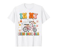 Groovy In My Silly Goose Era Funny Duck Saying Goose Meme T-Shirt