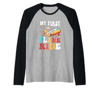 Groovy Kid My First Avion 1st Flying First a Flight Pilot Manche Raglan