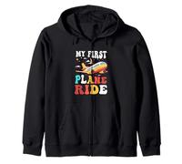 Groovy Kid My First Avion 1st Flying First a Flight Pilot Sweat à Capuche