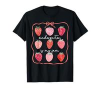 Groovy Kindergarten Is My Jam Strawberry Kinder Teacher T-Shirt