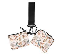 Groovy Lot de 2 portefeuilles tropicales pour femme avec dragonne