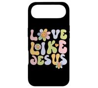 Groovy Love Like Jesus Religious God Christian Graphic Coque pour iPhone Air