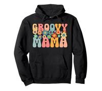 Groovy Mama Rétro Assorti Famille Hippie Années 60 70 Maman Mère Sweat à Capuche