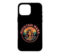 Groovy Mountain Mama Hippie 60s Psychedelic Artistic Coque pour iPhone 16 Pro Max
