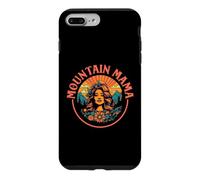 Groovy Mountain Mama Hippie 60s Psychedelic Artistic Coque pour iPhone 7 Plus/8 Plus