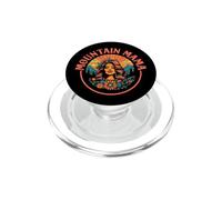 Groovy Mountain Mama Hippie 60s Psychedelic Artistic PopSockets PopGrip pour MagSafe