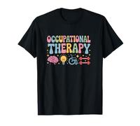 Groovy Occupational Therapy 4th of July Therapist T-Shirt
