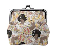 Groovy Petit porte-monnaie en cuir synthétique pour femme