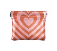 Groovy Porte-monnaie en forme de cœur pour femme, Groovy Heart, 4.3" x 3.7", Pressez
