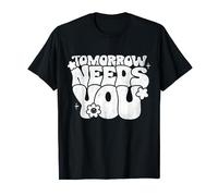Groovy Retro Tomorrow Needs You Positive Vibes Costume T-Shirt