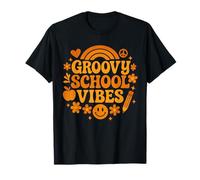 Groovy School Vibes, élève enseignante du premier jour de la rentrée T-Shirt