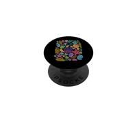 Groovy Shells Coquillages rétro d'été PopSockets PopGrip Adhésif