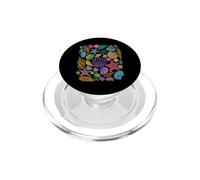 Groovy Shells Coquillages rétro d'été PopSockets PopGrip pour MagSafe