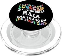 Groovy si au début tu ne réussis Pas, essaie de Faire ce Que Maia PopSockets PopGrip pour MagSafe