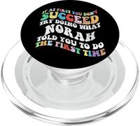 Groovy, si au début tu ne réussis Pas, essaie de Faire ce Que Norah PopSockets PopGrip pour MagSafe
