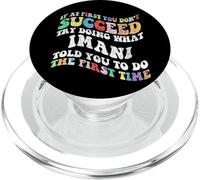 Groovy, si au début tu ne réussis Pas, essaie de Faire ce qu'Imani PopSockets PopGrip pour MagSafe