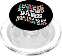 Groovy si au début Vous ne réussissez Pas, essayez de Faire ce Que Dawn Peut Faire PopSockets PopGrip pour MagSafe