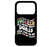 Groovy si au début Vous ne réussissez Pas, essayez de Faire ce Que Doris Coque pour iPhone 17 Pro