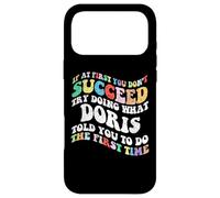 Groovy si au début Vous ne réussissez Pas, essayez de Faire ce Que Doris Coque pour iPhone 17 Pro Max