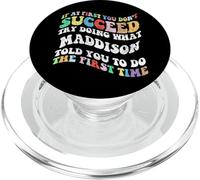 Groovy, si au début Vous ne réussissez Pas, essayez de Faire ce Que Maddison PopSockets PopGrip pour MagSafe