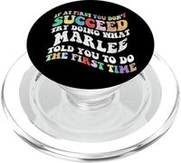 Groovy si au début Vous ne réussissez Pas essayez de Faire ce Que Marlee PopSockets PopGrip pour MagSafe