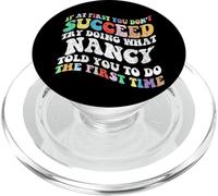 Groovy si au début Vous ne réussissez Pas, essayez de Faire ce Que Nancy PopSockets PopGrip pour MagSafe