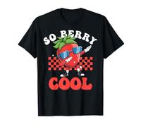 Groovy So Berry Cool Fruit Lover Strawberry Season pour garçon T-Shirt