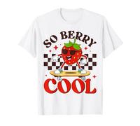 Groovy So Berry Cool Fruit Lover Strawberry Season pour garçon T-Shirt