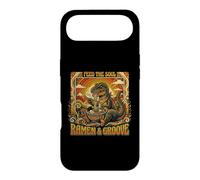 Groovy T-Rex Feed The Soul Ramen and Groove Coque pour iPhone Air
