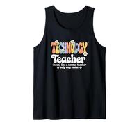 Groovy Technology Teacher Computer Science Rentrée à l'école Débardeur