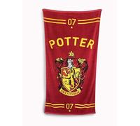 Groovy Uk Harry Potter Quidditch Serviette, 150 cm Longueur x 75 cm Largeur, Noir/Yellow/Bourgogne/l'or