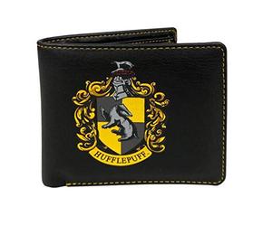 Groovy UK Portefeuille pour Homme Harry Potter Poufsouffle, Noir et Jaune, Taille Unique UK
