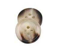 Gros Boutons De Manteau Blancs En Résine Imitation Corne, 30Mm, Pour La Couture, Brun, 30mm 10pcs