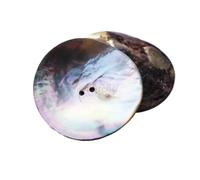 Gros Boutons En Coquillage Naturel, 2 Trous, 50mm/45mm, Véritables Accessoires Décoratifs Artisanaux De Couture(45mm 12pcs)