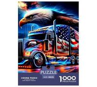 Gros Camion 1000 Pièces Gros Camion Puzzle pour Adultes Détente Décoration Moderne Adultes Et Adolescents Dès 14 Ans 38x26cm/1000pcs “décoration Moderne”