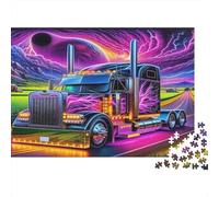 Gros Camion Puzzle 1000 Pièces Adulte Papier Classique Jeu Éduchatif Défi Cadeau pour Femmes Qualité Supérieure Jeu De Famille 52x38cm/1000pcs