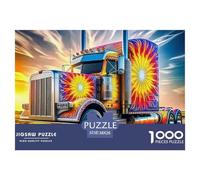 Gros Camion, Puzzle De 1000 Pièces, Défi Enrichissant pour L’Esprit, Parfait comme Cadeau Personnel, À Partir De 8 Ans, 38x26cm/1000pcs