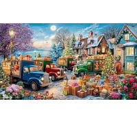 Gros Camion Puzzle de 1000 pièces pour Enfants de 12 Ans Carton 100% recyclé 75x50cm/1000pcs