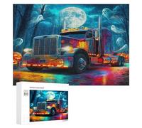 Gros Camion Puzzles 300 Pièces Educa Qualité Supérieure Voiture Transport Véhicule Jeu D'Intelligence Éducatif pour Famille Vision 3D Relaxation Artistique 300 PCS