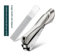 Gros - Coupe-Ongles Anti-Projection, Mantis De Prière À Bouche Oblique Unique Pour Enlever La Peau Morte Et Les Bavures Avec Limes À Ongles Nano Gratuites