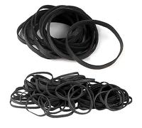 Gros élastique caoutchouc 100 x 5mm Noir Fort Élastiques postuler à École Bureau Cuisine couturiere Créatif Poubelle-100pieces