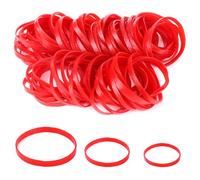 Gros élastique caoutchouc Rouge 25/38/50 * 5mm Fort Élastiques postuler à École Bureau Cuisine couturiere Créatif Poubelle-150pieces