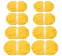 Gros fil chenille pour tricot à la main - Fil Jumbo super doux, lavable en machine, pour couvertures, oreillers, décoration d'intérieur, Chaque volume 226g (environ 25m)(P20,8 roll)
