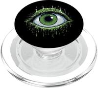 Gros Globe oculaire Vert PopSockets PopGrip pour MagSafe