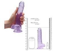Gros gode anal vaginal faux pénis gode réaliste avec ventouse et testicules