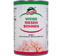 gros haricots blancs au beurre, nature, 400 g